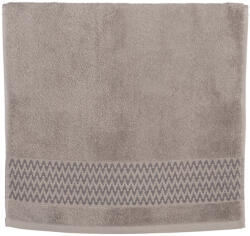 Nef Nef Homeware Prosop de față gri Fonteste, 50x90 cm, 100% bumbac, Nef-Nef, 1 bucată Prosop