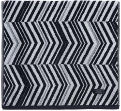 Nef Nef Homeware Prosop de față Armin, gri-negru, 50x90 cm, 100% bumbac, Nef-Nef Prosop