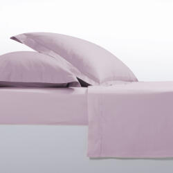 Nef Nef Homeware Cearceaf pat King Size 180x200 cm fără elastic, bumbac satinat, Nef-Nef Elements mov pal