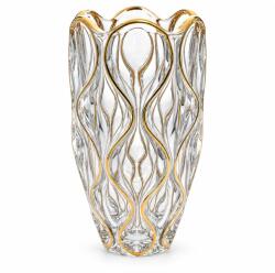 Bohemia Jihlava 1845 Vază din cristal Ocean Gold 30 cm, Bohemia Jihlava 1845