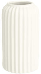Bizzotto Vază decorativă din porțelan Bizzotto Artemide Spicchio, alb, H16 cm