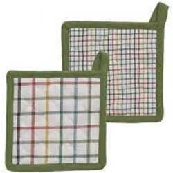 Tognana Suport textil bucătărie bumbac Tognana 18x18 cm multicolor, set 2 bucăți