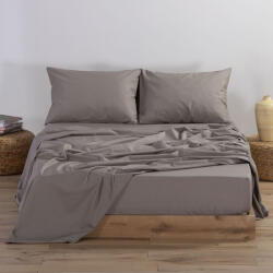 Nef Nef Homeware Cearceaf pat cu elastic 160x200+30 cm bumbac Nef-Nef Basic Line mocca
