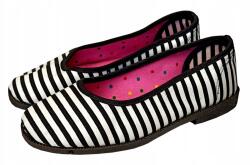  Női Bebújós Cipő Slip On Balerina Cipő Pepegi Bebújós Fekete Öv 38