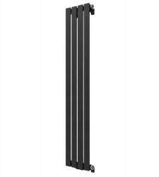 Granitan Fürdőszobai Radiátor 140X30 CM Függőleges Radiátor Fekete Fero (Fero31455)