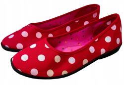  Női Bebújós Cipő Slip On Balerina Cipő Pepegi Bebújós Piros 36