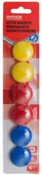 Office Products Mágneskorong, 30 mm, 6 db, OFFICE PRODUCTS, vegyes színek (20132319-99) - alter