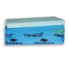  Placă de polistiren extrudat XPS Fibrostir G/SV, grosime 60 mm (6 cm), dimensiuni 125 x 60 cm (L x l), cu margini drepte și suprafață gofrată. Un bax conține 7 plăci și acoperă 5.25 mp. Se folosește d