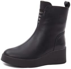 KARISMA Botine dama din piele naturala, Karisma 1DL70021A 01-N, negru