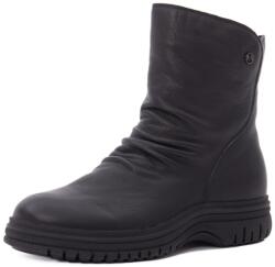 KARISMA Botine dama din piele naturala, Karisma 1FC90009A 01-N, negru