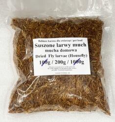 BALMAX Balmax, Szárított légylárvák (házi légy), eledel hüllők számára, 200g