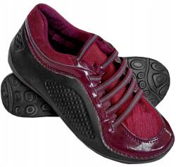  Férfi Tornacipő Slip On Ifjúsági Bordó 41-ES