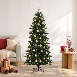  Brad de Crăciun artificial cu glob 120 cm 150 LED-uri Alb cald (3465755-3465755)