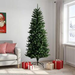  Artificial Hinged Christmas Tree 210 cm PE și PVC Verde (42052635-42052635)