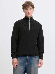 JACK & JONES Pulover Mânecă Lungă Negru 12290085 (12290085)