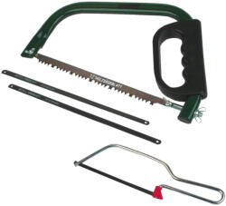 Brüder Mannesmann Fémfűrész és háztartási fűrészkeret készlet 300 mm, 3 lappal (M30132) (M30132)