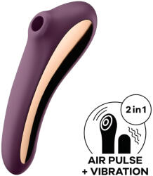 Satisfyer Dual Kiss wine red/purple