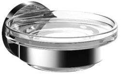 emco Round săpunieră perete crom-transparent 433000100 (433000100)