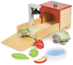 Tender Leaf Casuta broastelor testoase, din lemn premium - Tender Leaf Toys, Varsta 3+ ani, Multicolor (TL8167)