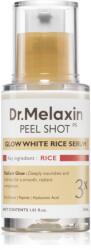 Dr.Melaxin Peel Shot Glow White Rice Serum regeneráló és élénkítő szérum hámlasztó hatással 30 ml