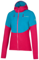 La Sportiva Session Tech Hoody W női pulóver S / kék/rózsaszín
