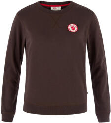 Fjällräven 1960 Logo Badge Sweater W női pulóver L / sötét fekete
