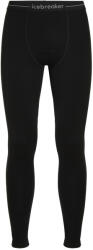 Icebreaker Men 300 MerinoFine Polar Leggings férfi funkcionális aláöltözet XL / fekete