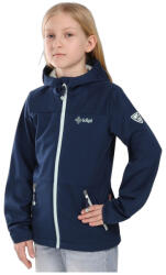 Kilpi Ontavia-Jg DBL gyerek softshell kabát Gyerek 134 / sötétkék