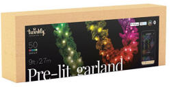 Twinkly Karácsonyi girland és okos izzó, 50db LED, RGBW+fehérszín, 2, 7m, programozható, Twinkly (TWG050SPP_BEU)