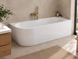 Ebaie Cada freestanding Livia, 165 cm, dreapta (LIV-165-DR)