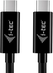 i-tec Cablu de date I-TEC C31CHRGCBL180CM, USB-C male - USB-C male, 1.8 m, Black (C31CHRGCBL180CM) - flax