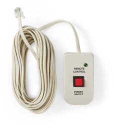 Nedis Inversor de putere NEDIS PIMSRC05WT cu telecomanda, cablu de 5m, alb (37483188)
