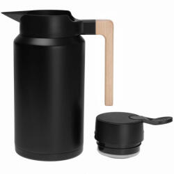 Klausberg Termos Klausberg KB 7611, 2 l, Izolatie sub vid, Pereti dubli, Capac etans, Otel inoxidabil, Fara BPA, Negru (KB 7611)