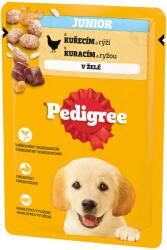PEDIGREE Junior tasakos eledel csirkehússal és rizzsel, aszpikban 100 g