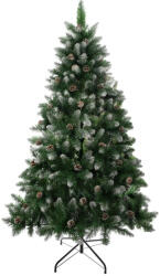 Magic home Albero műfenyő, havas végek, tobozokkal, 150 cm (TC2174013)