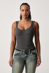 Karl Lagerfeld Jeans body pentru femei din bumbac cu elastan 9BY2-BDDZIB_90X (B4W17018)