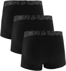 Under Armour PERFORMANCE COTTON - SOLID 3" 3PK Negru, Gri închis XL (1383891-001)