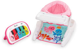 Baby Einstein Tappin' Tunes Learn-to-Sit 4 az 1-ben Babaülőke Zongorával, Rózsaszín, 4 Hónapos Kortól