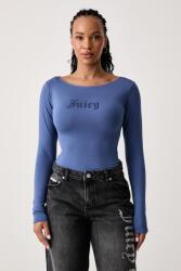 Juicy Couture hosszúujjú női modállal MIA BOAT NECK - kék L