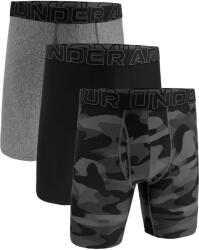 Under Armour PERFORMANCE TECH - PRINT 9 3PK Negru, Gri, Gri închis S (1383881-001)