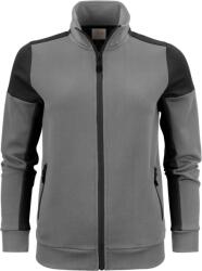 Printer PRIME SWEATER FULL ZIP / Hanorac cu fermoar și guler înalt pentru femei - antracit/negru S (612062o3301)