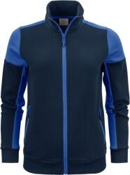 Printer PRIME SWEATER FULL ZIP / Hanorac cu fermoar și guler înalt pentru femei - bleumarin/cobalt M (612062i8302)