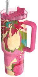 QUOKKA Rozsdamentes acél termoszcsésze Stream 1200 ml - pink flambe (Q40040)