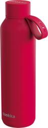 QUOKKA Nerezová termoláhev s poutkem Solid 630 ml - třešňově červená (Q40175)