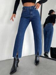 Shein Kék Egyenes Farmer Nadrág 4VW S06__S
