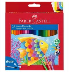 Faber-Castell akvarellkréták, 24 db ecset (3051495)