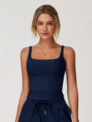 Shein Sötétkék Sport Felső S06__M (st25042544444548427)