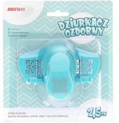 Brewis Dekorációs szegélylyukasztó Rozetta 2, 5cm