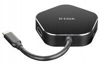 D-Link DUB-M420 4 az 1-ben Usb-c hub Hdmi és Power Delivery funkcióval 45020038 (DUB-M420)