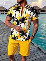 Shein Casual Ing Pasztell Pálmalevél Mintával XL 1DB